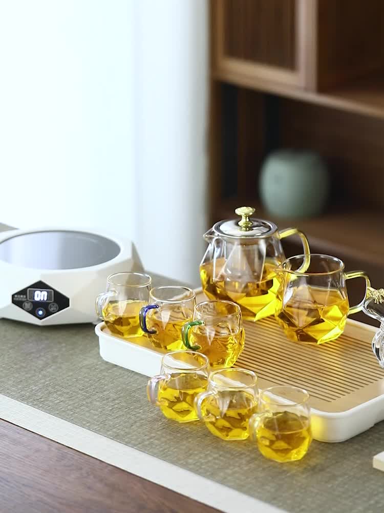 Little Monk Glass Teapot With Strainer – Umi Tea Sets