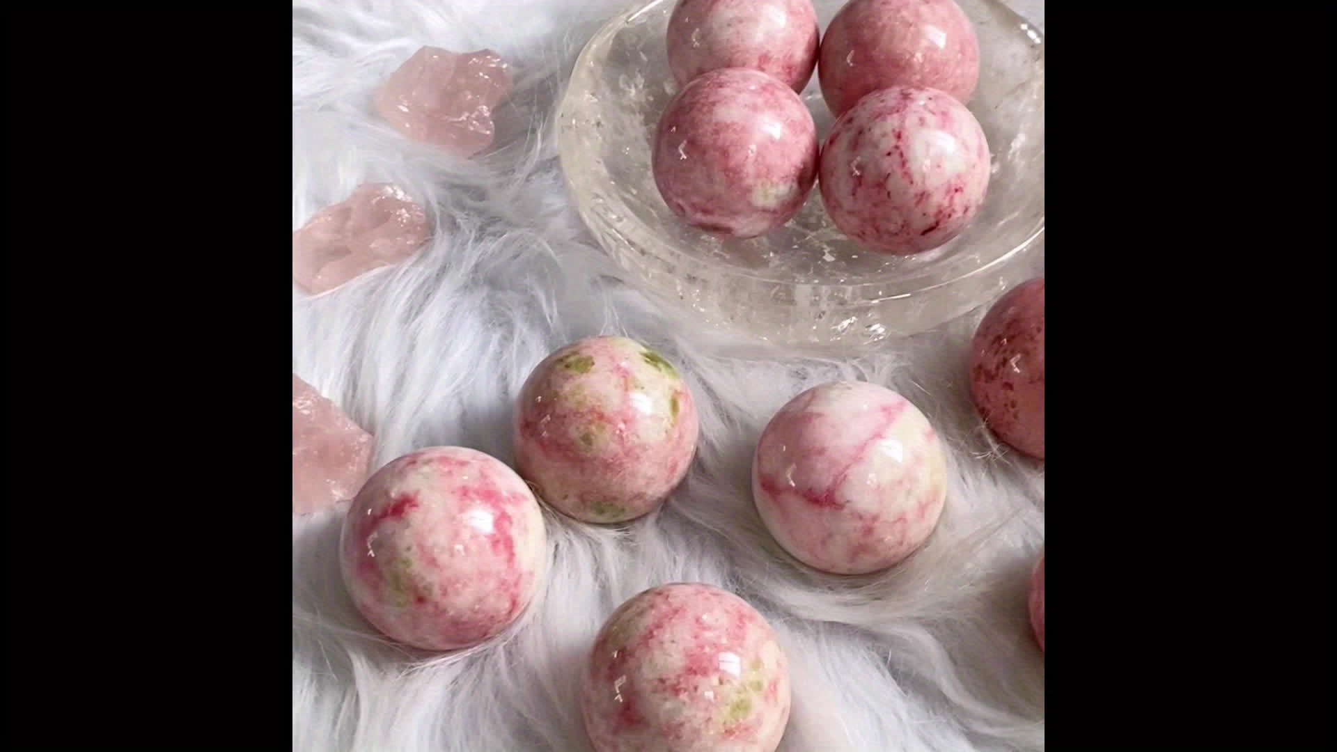 Natural Zoisite Sphere for Home Office Decor