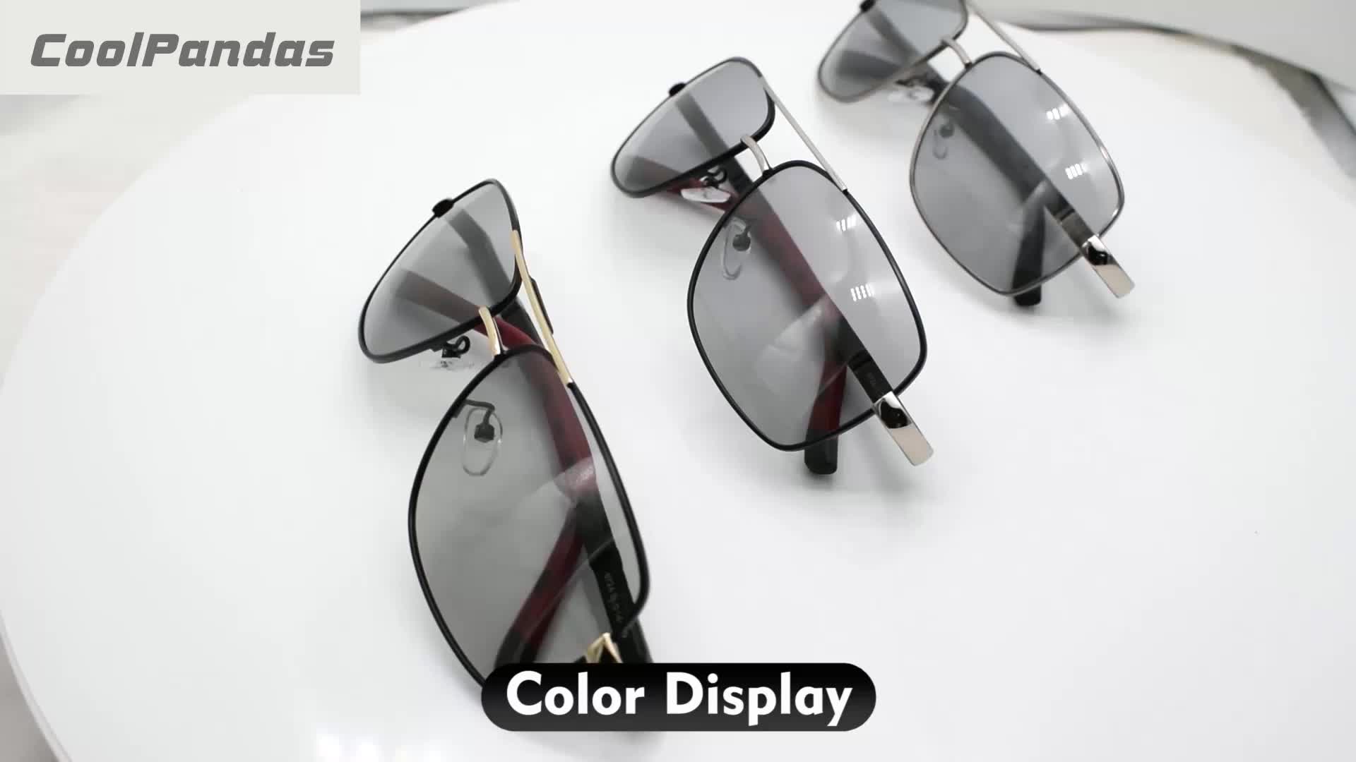 CoolPandas Anti glare HD Polarized Men Sunglasses Brand Designer
