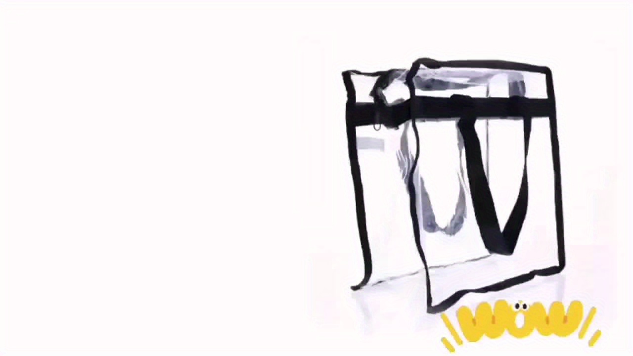 Clear Tote Bags Large Capacity Transparent Shoulder Bag - Temu United  Kingdom