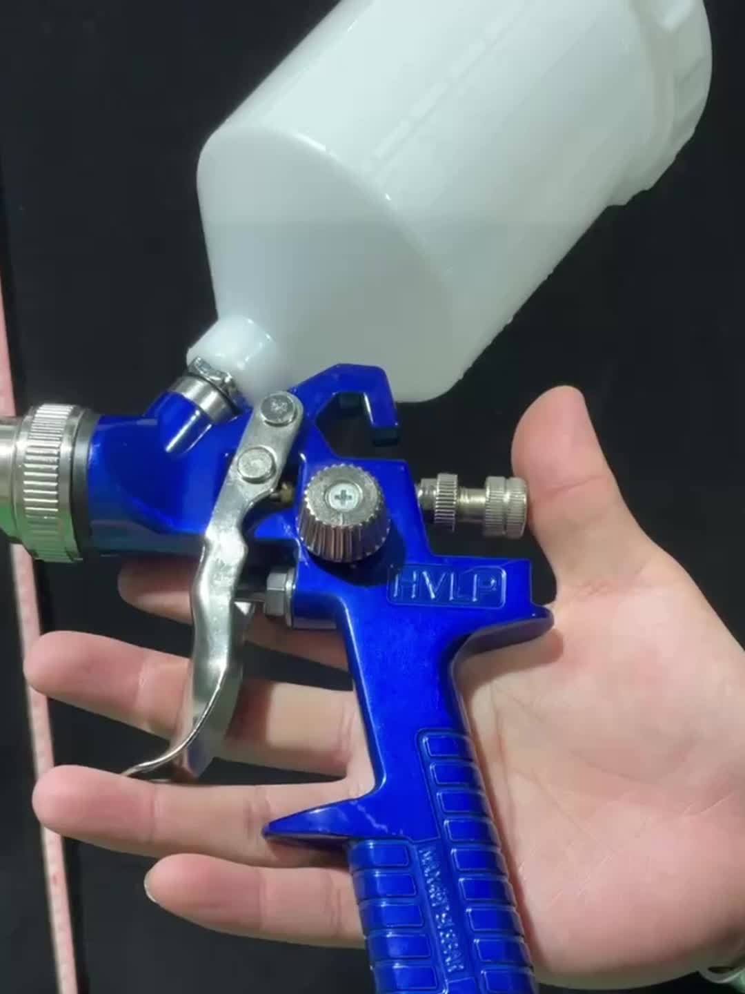 High-Quality HVLP Spray Gun Set for Automotive and Furniture Painting - 887  Finish Paint Gun for Maximum Atomization