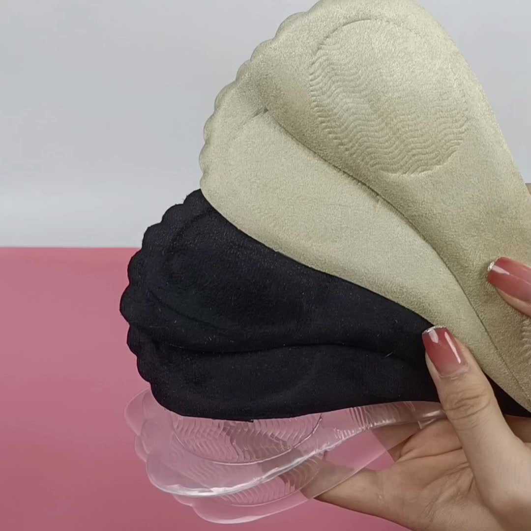 High Heeled Shoes Insoles Self-Adhesive Non-Slip Silicone Cropped Pad