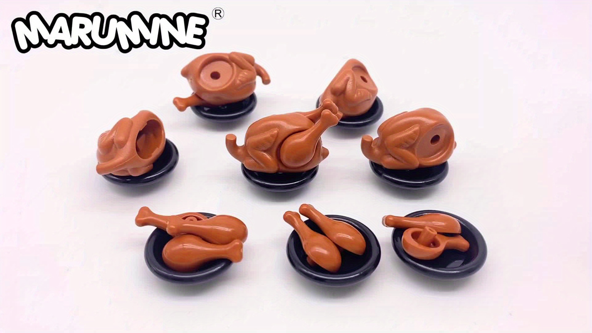 MARUMINE Turkey & Chicken Building Blocks Kit