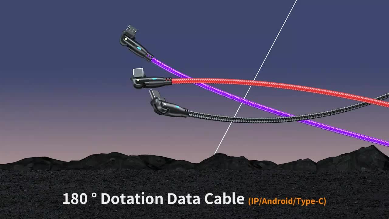 Android Piegatura A 180 Gradi Ricarica Rapida Cavo Dati 3a - Temu  Switzerland