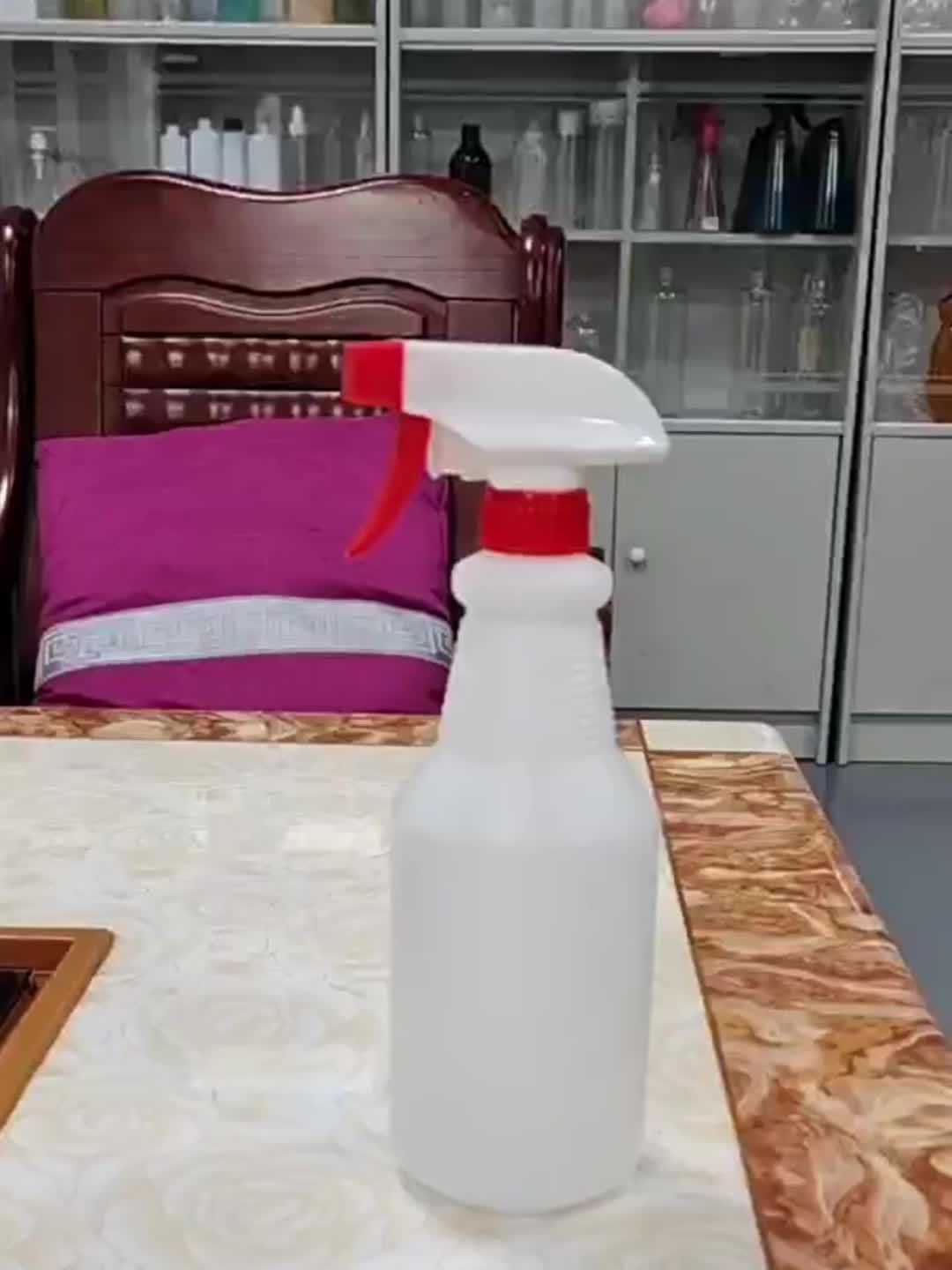 16oz Refillable Spray Bottle for Cleaning Solution Watering Plants