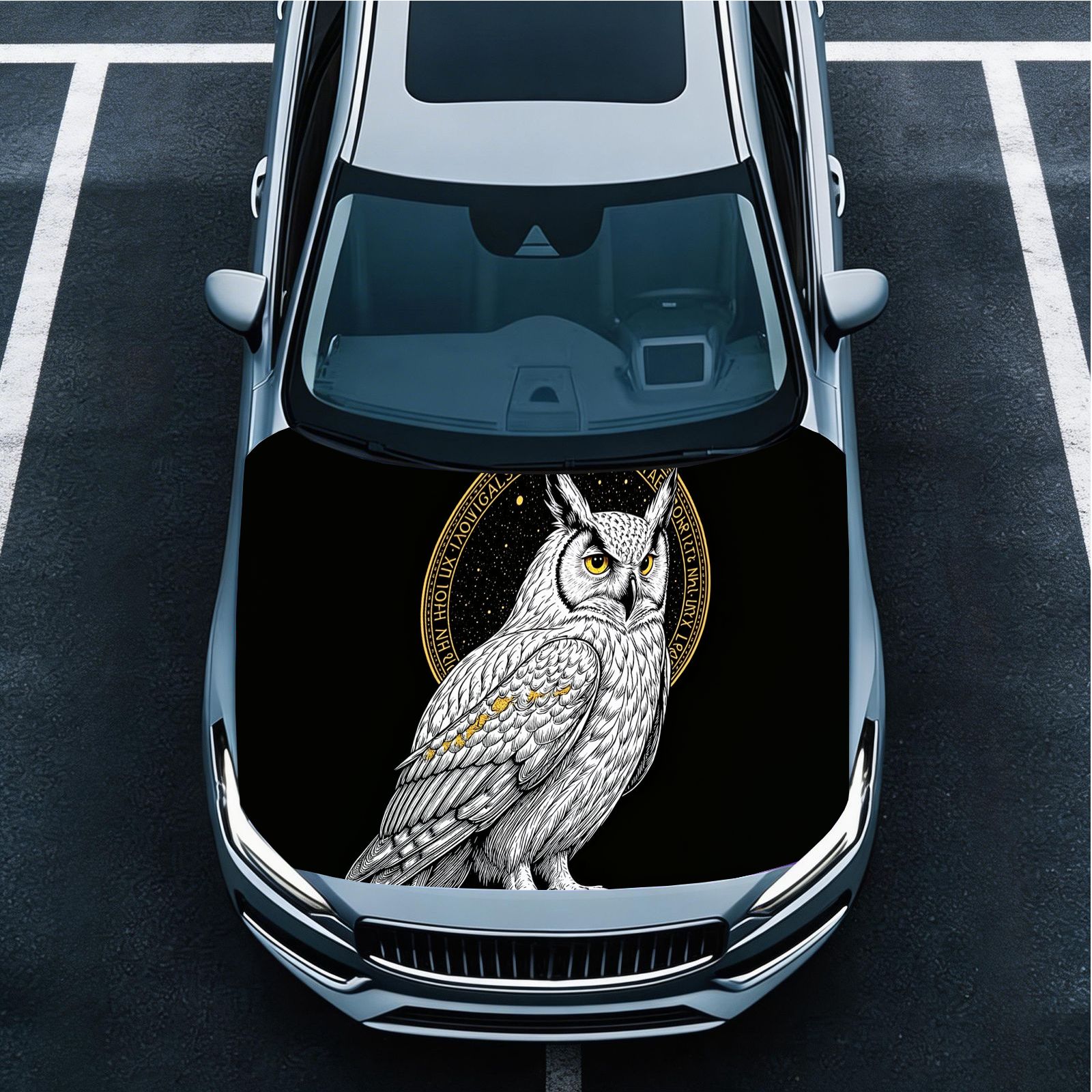 auto emblems sold on Temu United States
