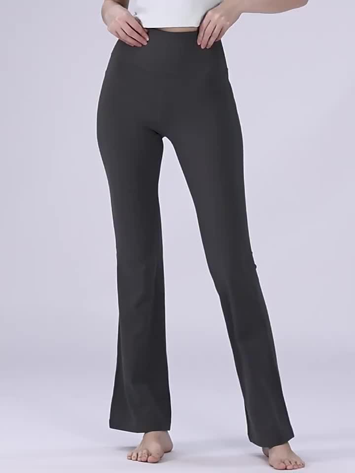 Bigersell High Waist Flare Yoga Pants for Women Yoga Full Length