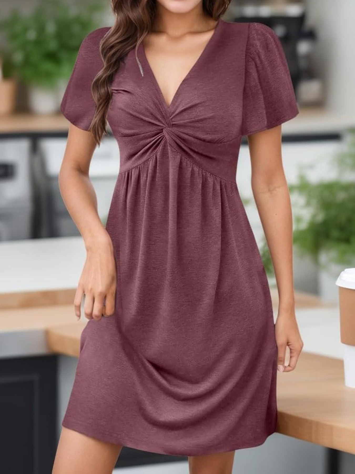 cotton women summer dresses sold on Temu United States