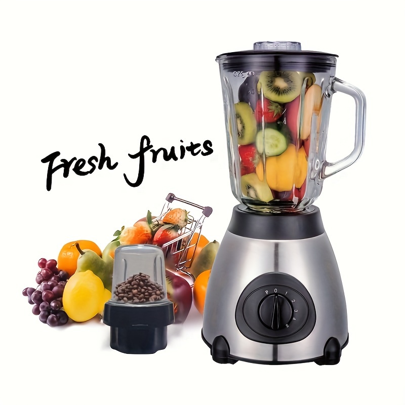 Commercial Big Power High Speed Ice Breaking Glass Food Processor Electric Blender  Mixer Coffee Grinder Spice Blender - China Mixer Bean Grinder Blender and  Stainless Steel Ice Crusher Blender price