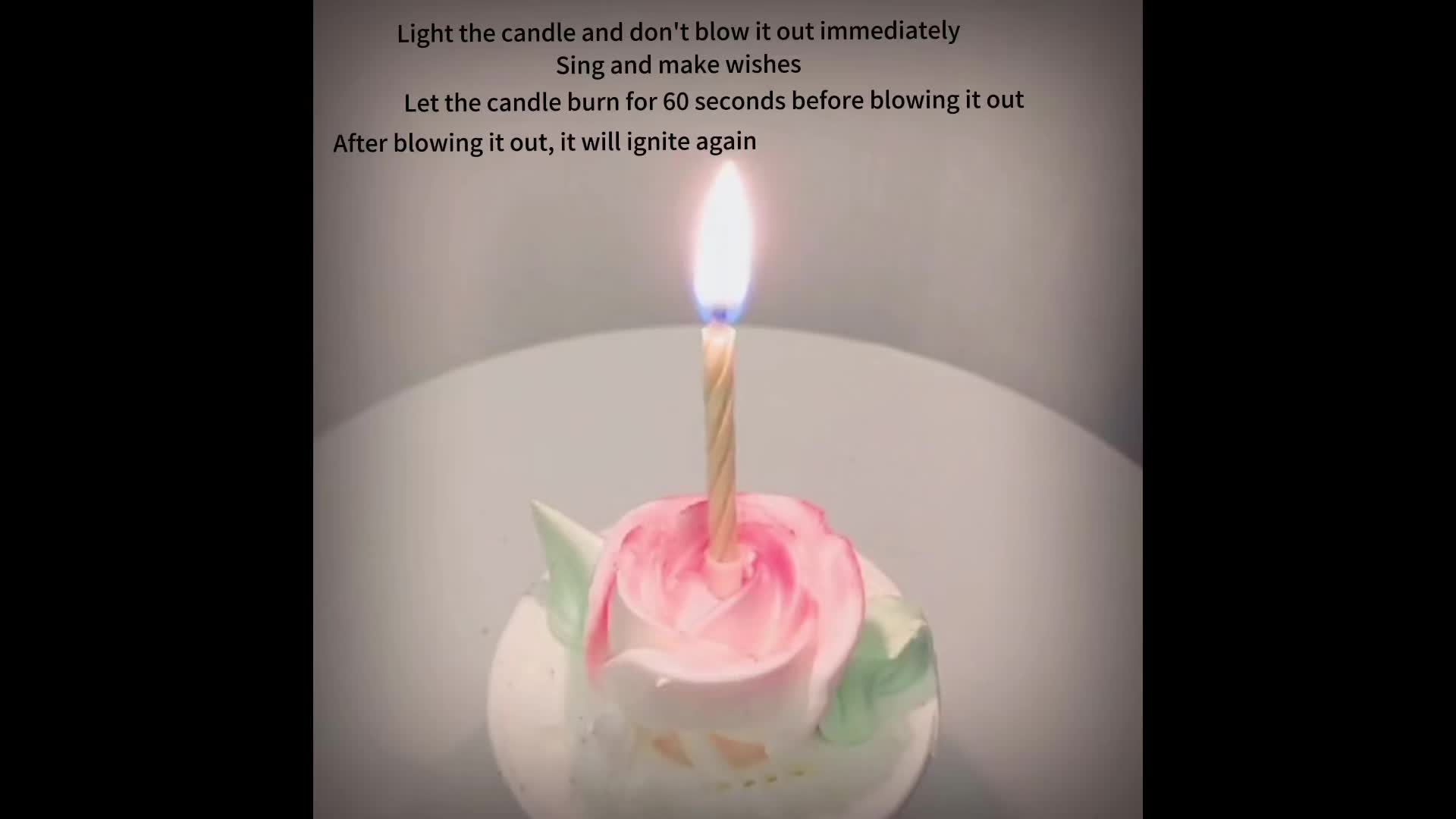 12 velas que no se apagan de cumpleaños vela mágica de colores para tarta -  TodoMasBarato