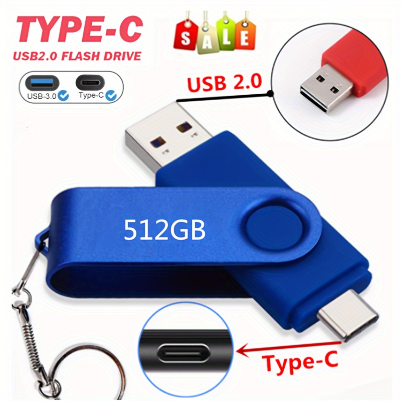 Clé USB Multi Port OTG 16 Go - Micro USB - Mini USB iphone