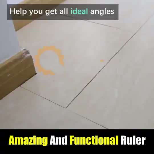 4 Fold Ruler Square Angle Multi Ruler ABS Plastic