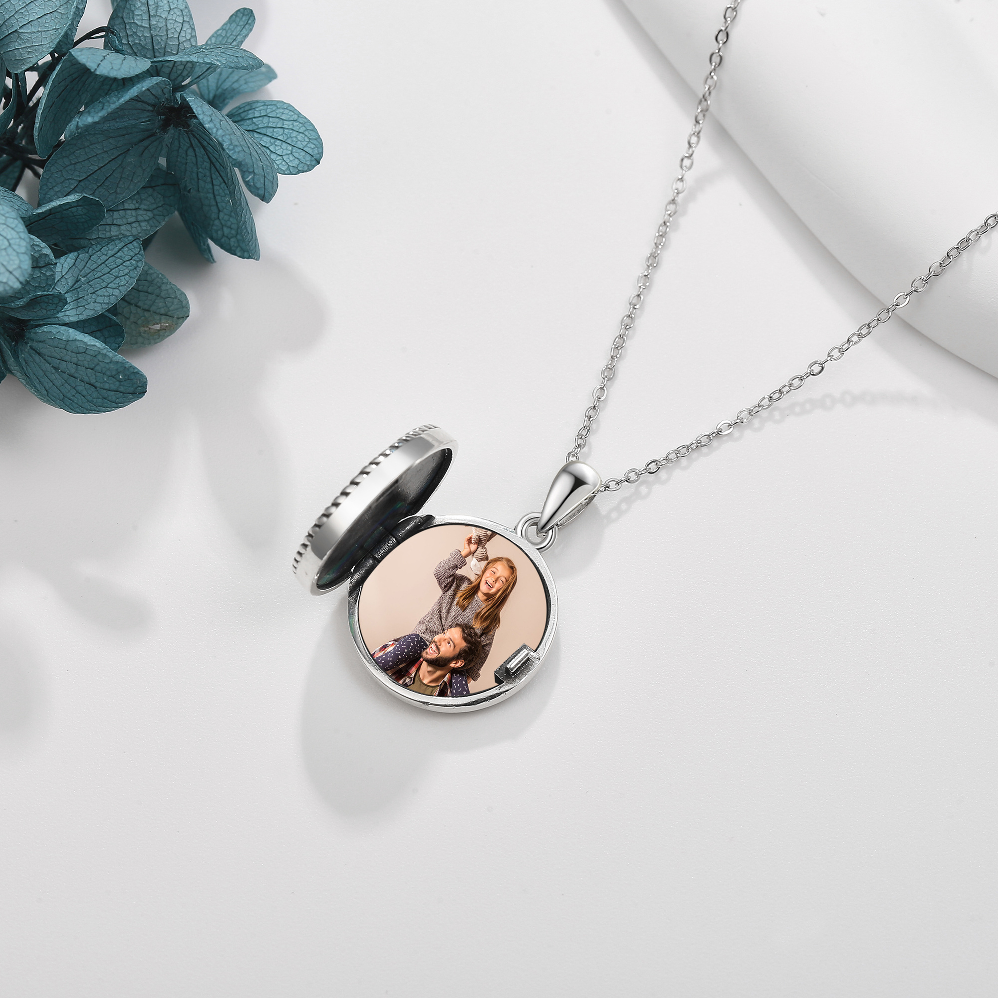 Women's 925 Sterling Silver Viking Compass Necklace