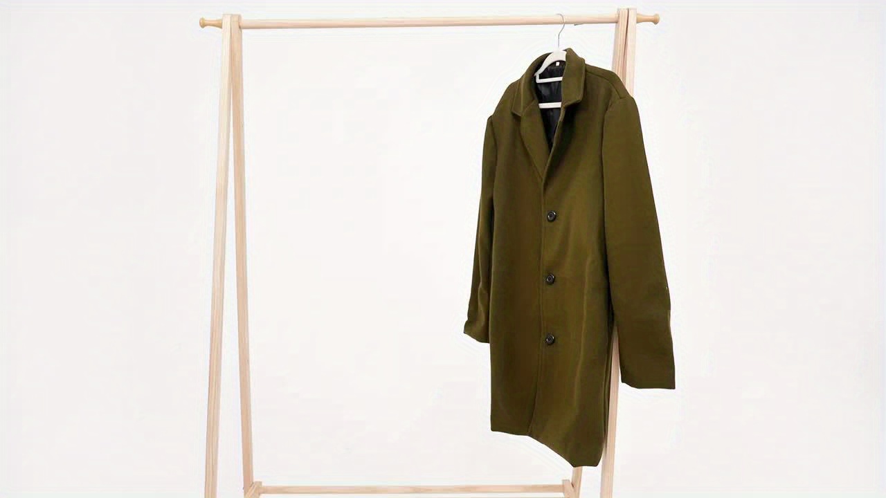 Mens mid shop trench coat