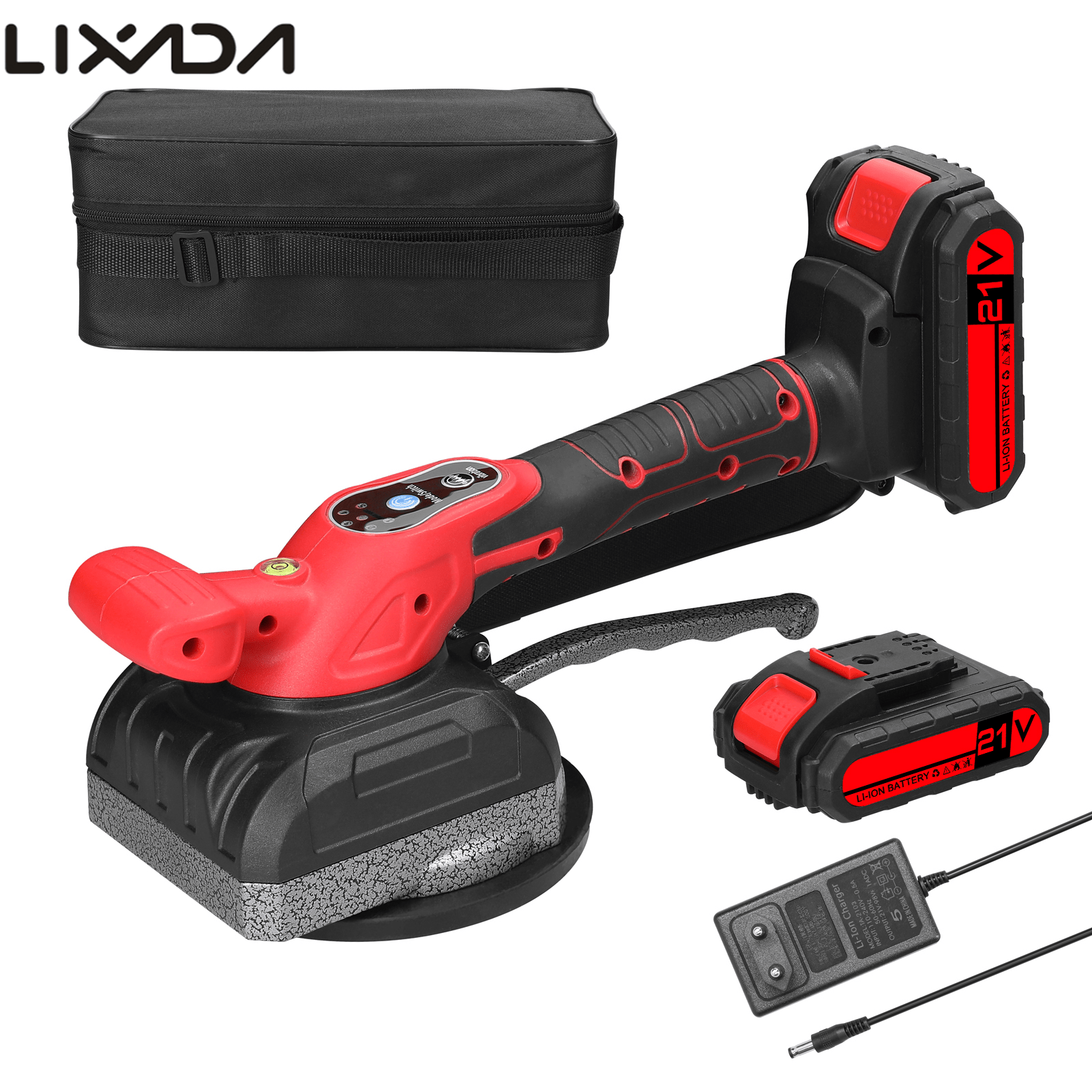 

Lixada 21v Tile Tiling Machine High Capacity Wall Floor Tiles Laying Tool Home Decoration Utility Tools With Enlarged Suction Cup