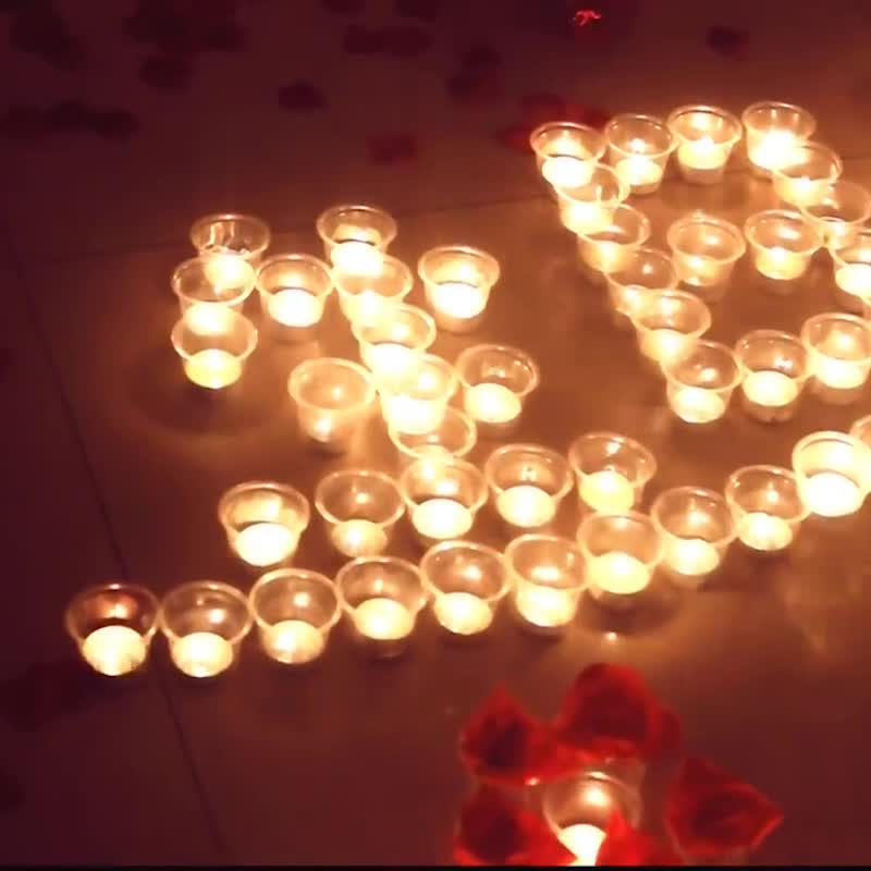 Velas Creativas Plástico En Forma Corazón Fiestas Navideñas - Temu Chile