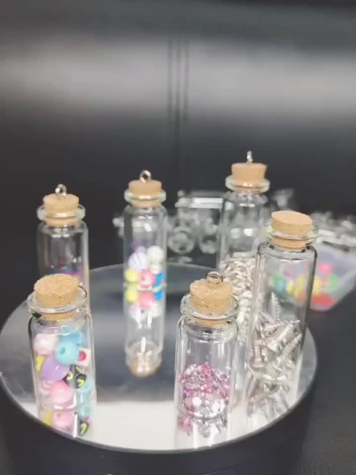 Glass Bottles With Aluminium Lids, Small Mini Glass Jars, Empty Small  Wishing Bottle, 9 Sizes, - Temu Mexico