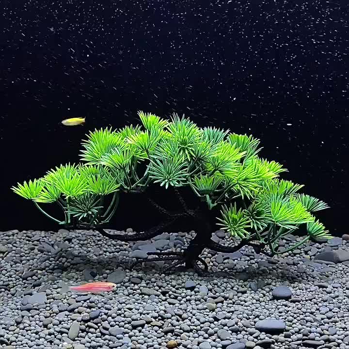 Décoration d'aquarium bonsai mill : L26xl16,5xH20,5 cm avec bulleur Europet