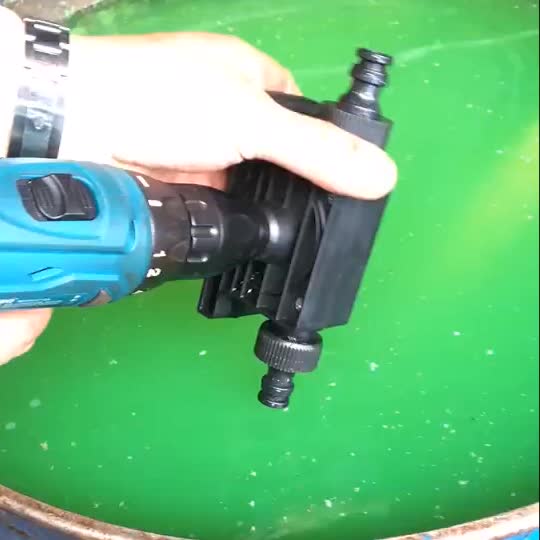Sporgo Mini Bohrmaschinenpumpe Tragbare Wassertransferpumpe