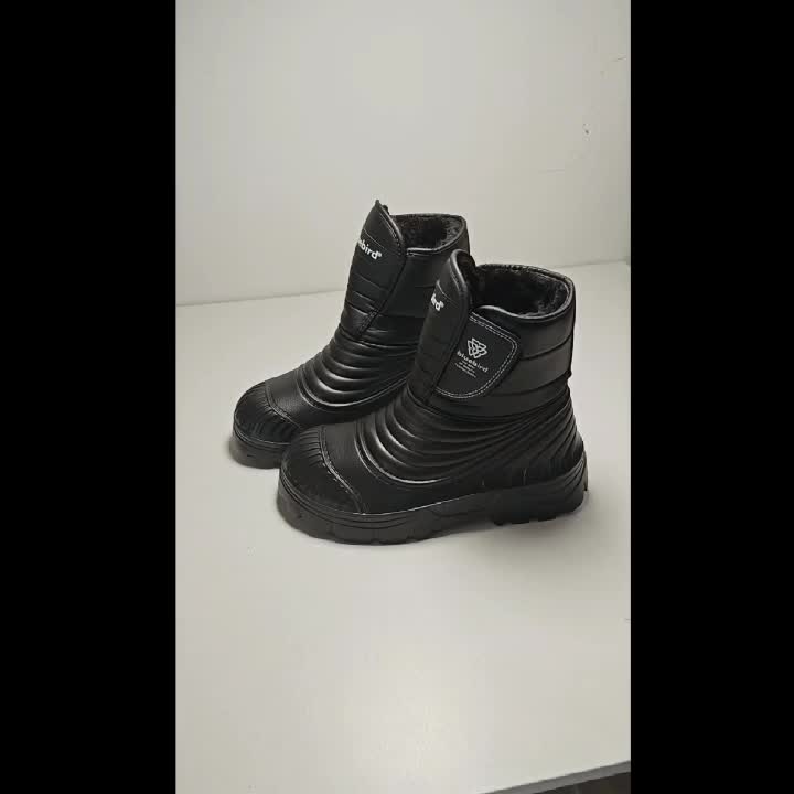 Mianlitte Winter New Snow Boots, Thick Sole Cold-Proof Shoes