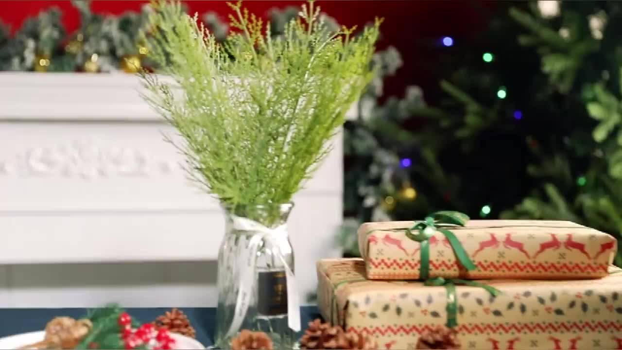 8/15/30 Pièces Fleur Décorative De Noël Branche Décorative - Temu