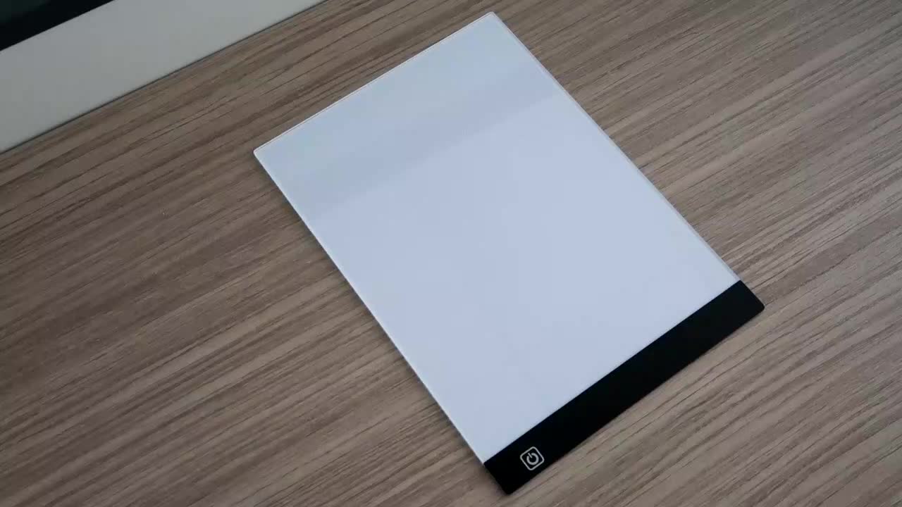 LED Light Box for Drawing and Tracing Portable Ultra-Thin Tracing Light Pad  by Illuminati USB Powered A4 Bright Trace Table