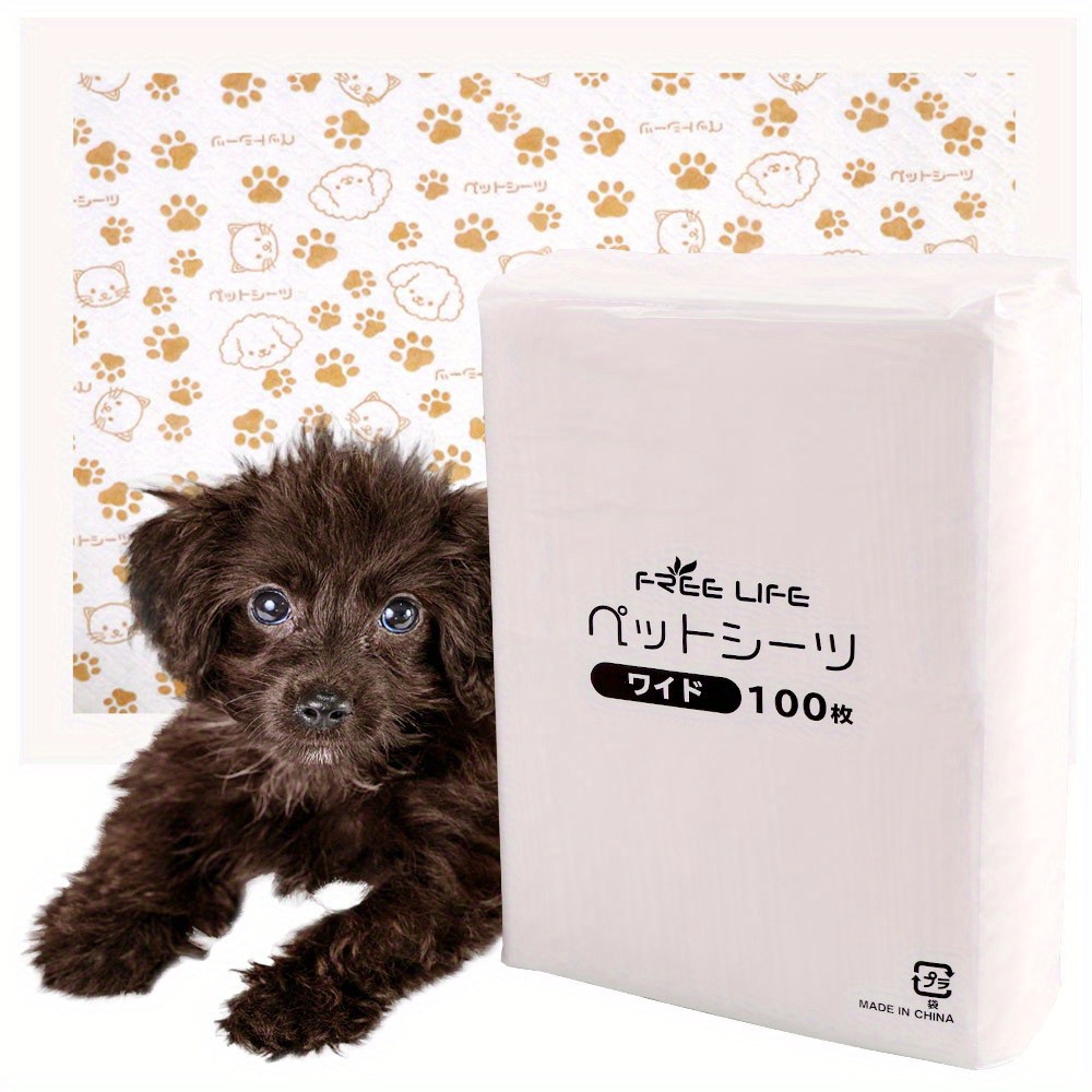 TEMU Pet Sheets, Thin, Patterned, Wide, 100 Sheets, 400 Sheets, 600 Sheets, Thin, Pet Sheets, Sheets, Pet Sheets, For Pets, Dogs, Cats, Pee Sheets,