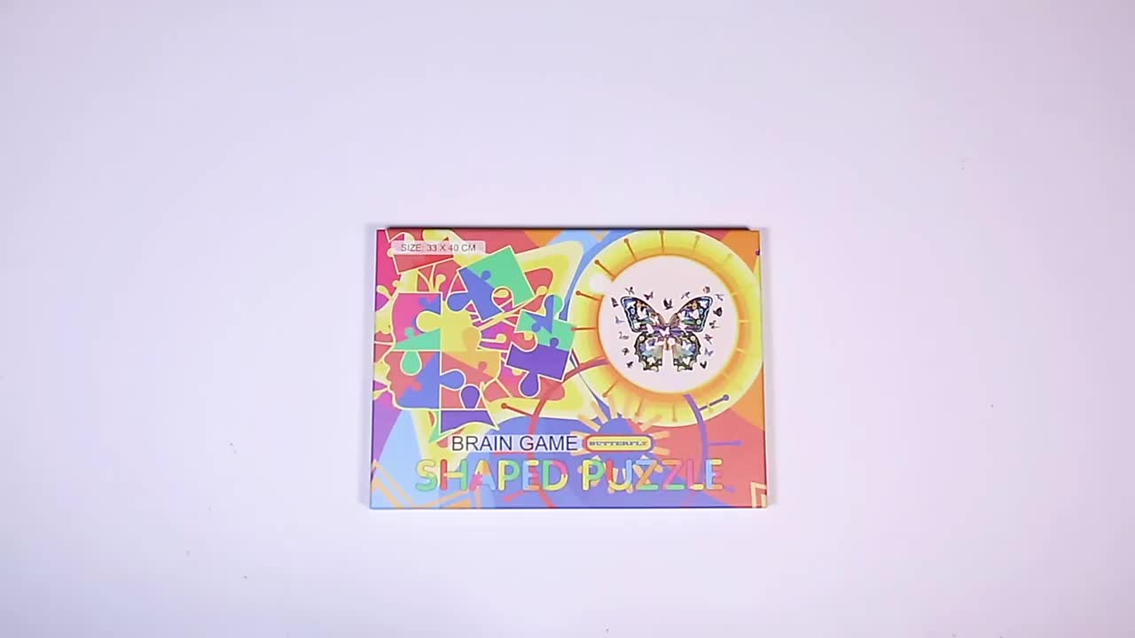 Paper Animal Shape Puzzle Unique Shape Puzzle Magic Paper Puzzle
