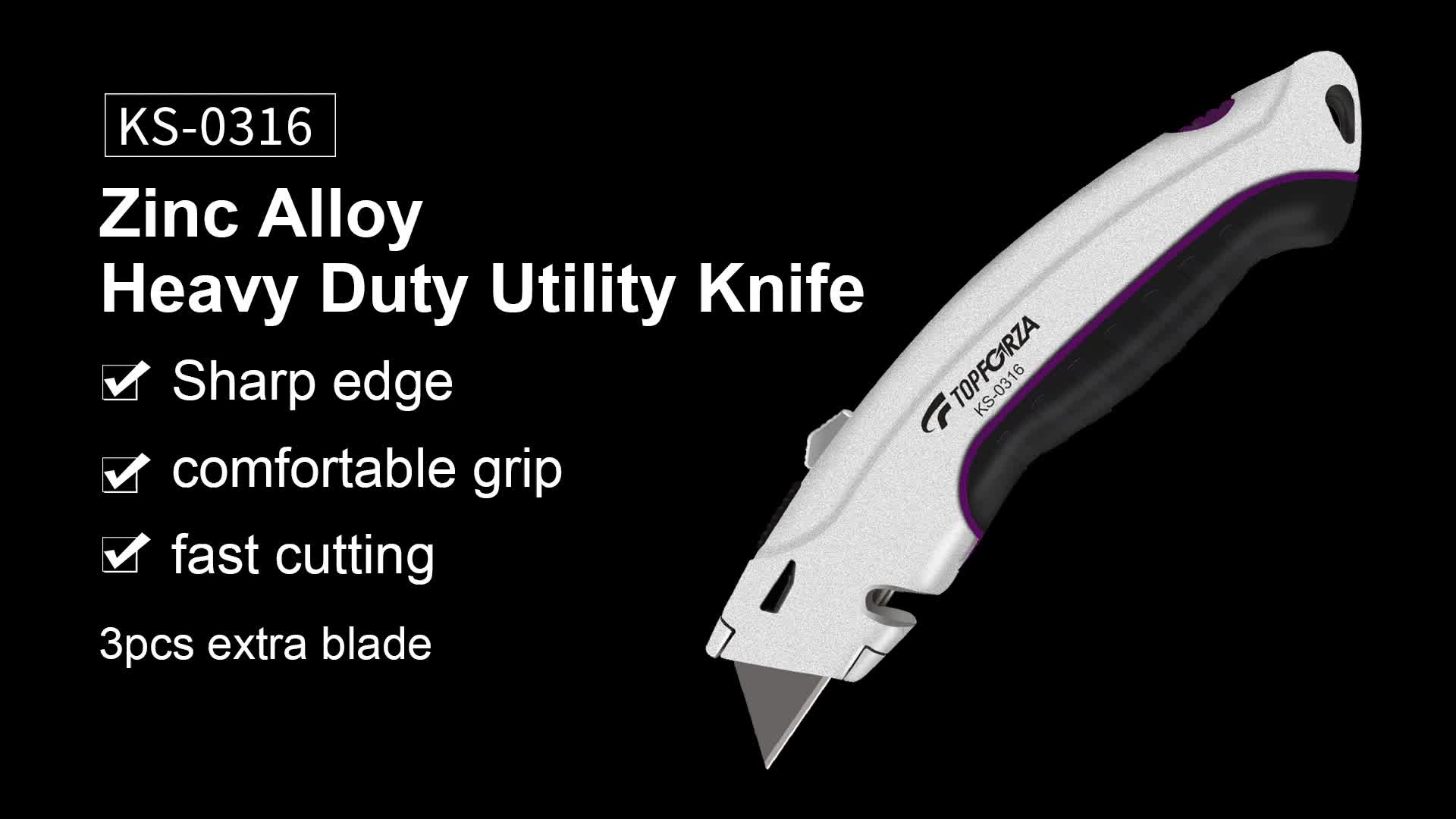Heavy Duty Utility Knife Sk5 Blade Box Cutter Cardboard Cutter, Carpet  Cutter, Wall Paper Knife, Large Size Box Opener Razor Knife - Temu Malaysia