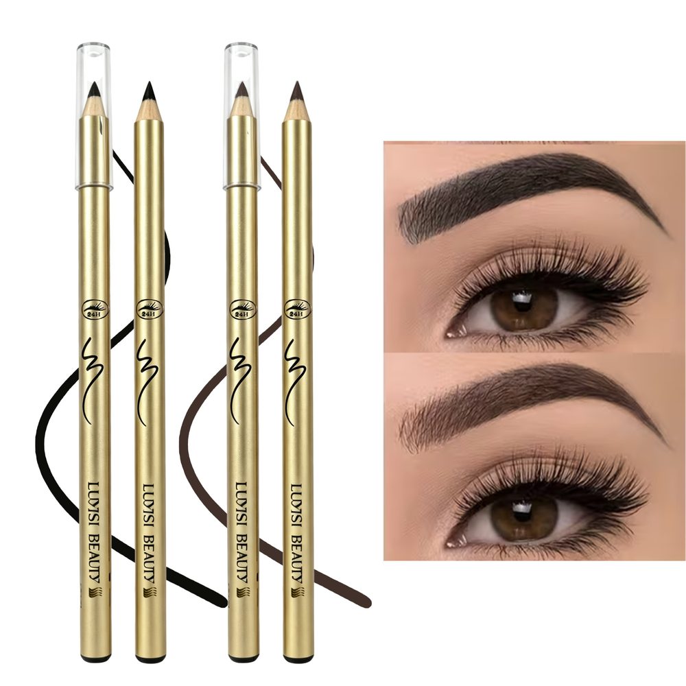 2pcs Makeup Brush Set for Natural Stereoscopic Eyebrows