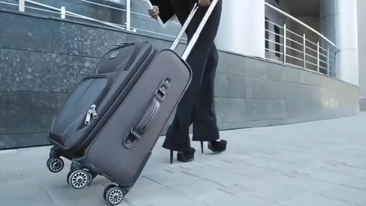 Qeyeid Gepäckrollen-Hülle, Silikon-Radabdeckung für die meisten  Gepäckstücke – Gepäck Koffer Rollen Abdeckung, Gepäckzubehör, reduziert  Lärm