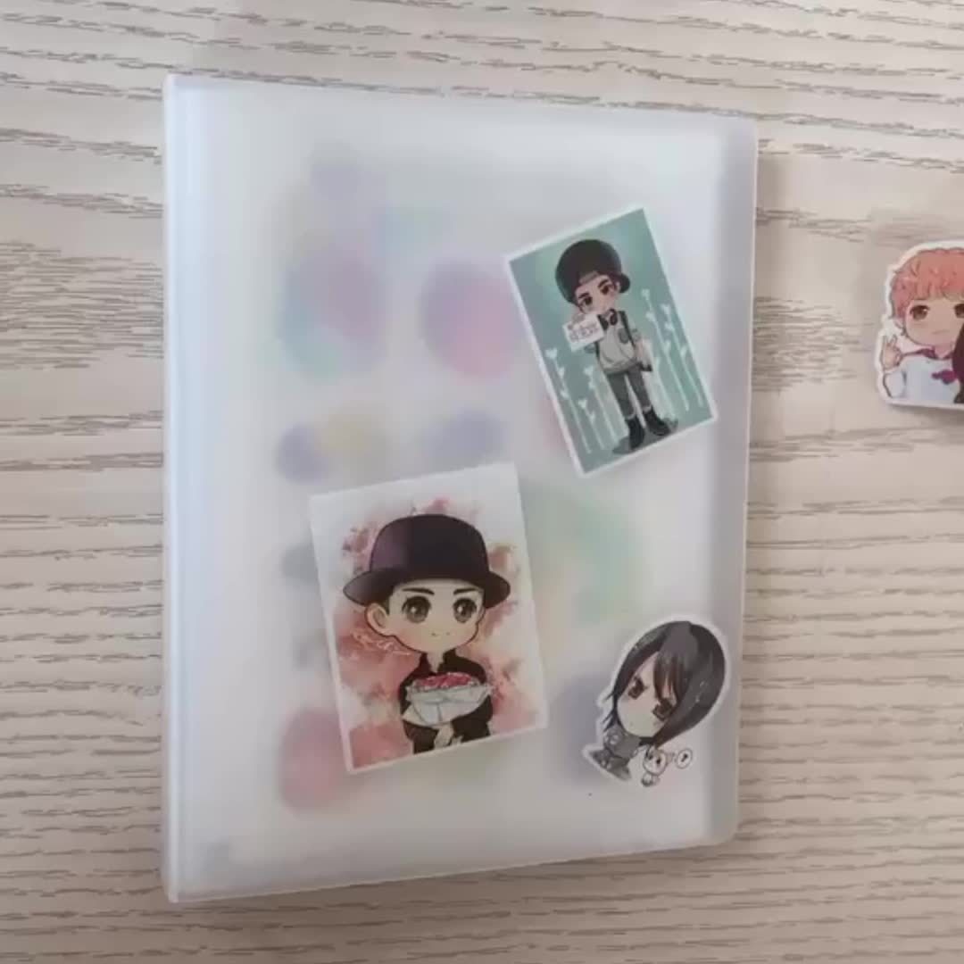 A6 Size Clear Sticker Photo Storage Album With 40 Pages For - Temu