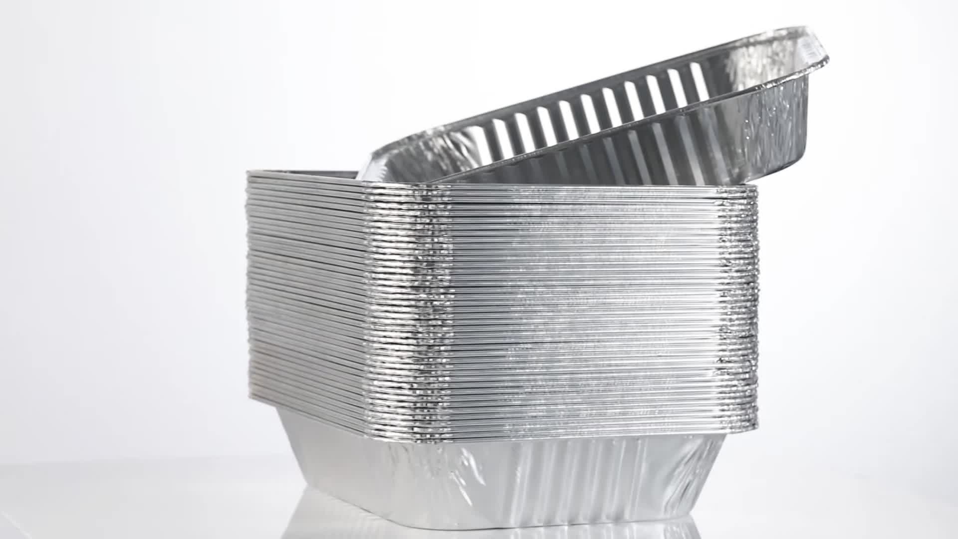 Aluminum Foil Pans With Lids X 13 ” The Aluminum Lid Is Sturdy And