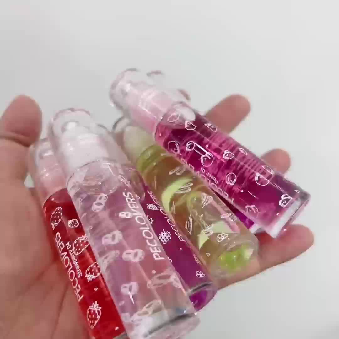 Glossy Lip Gloss & Transparent Lip Oil, Waterproof