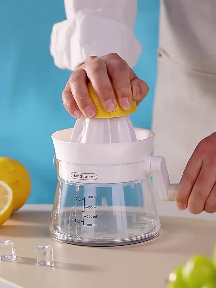 portable manual citrus juicer easy clean durable - Temu