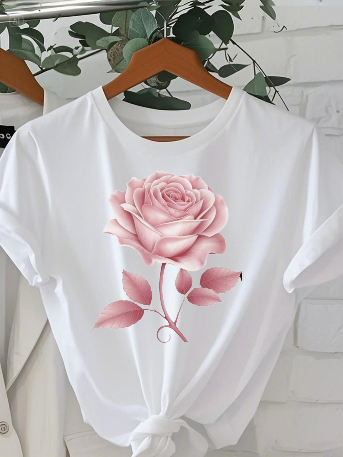 rose shirt sold on Temu United States
