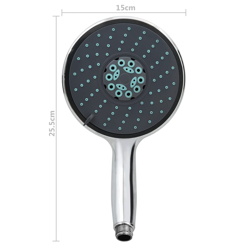 Modern Chrome Handheld Shower Head with 1.5m Hose
