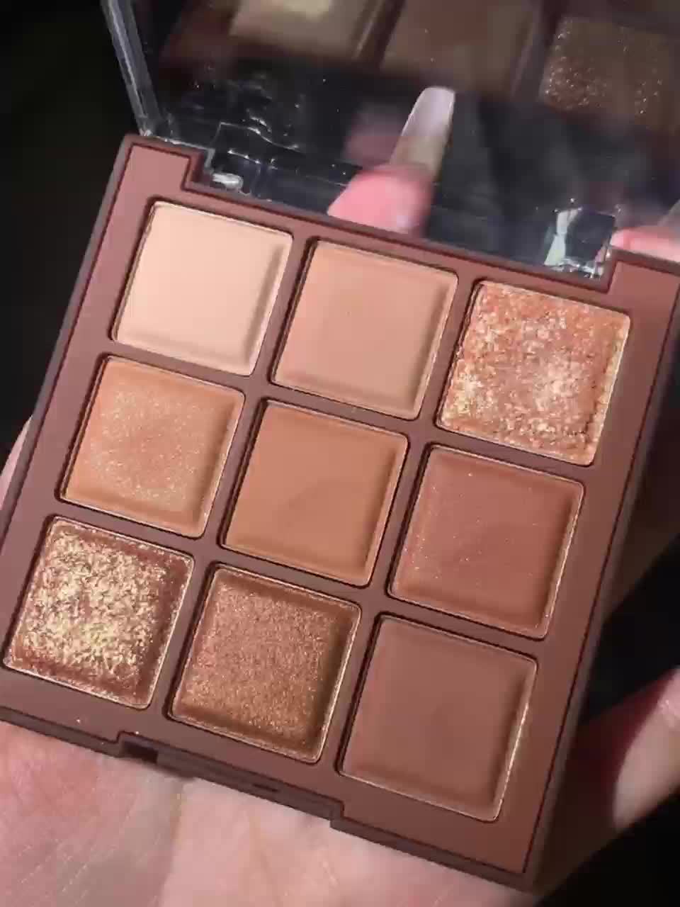 Mocha Chocolate Series 9 Eyeshadow Palette - Matte & Shimmer Eyeshadows