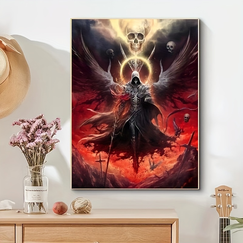 Diy Diamond Painting Anime Diamond Painting Demon Slayer Round