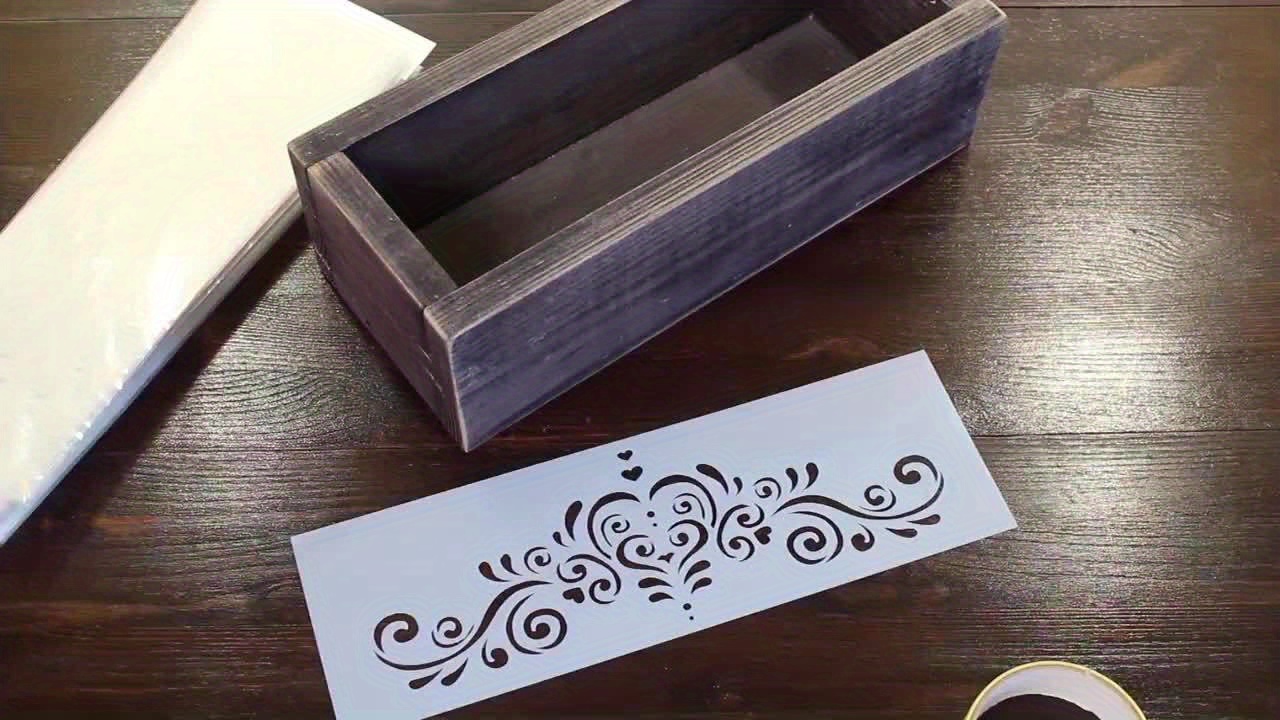 Reusable Cloud Stencil for DIY Craft Projects