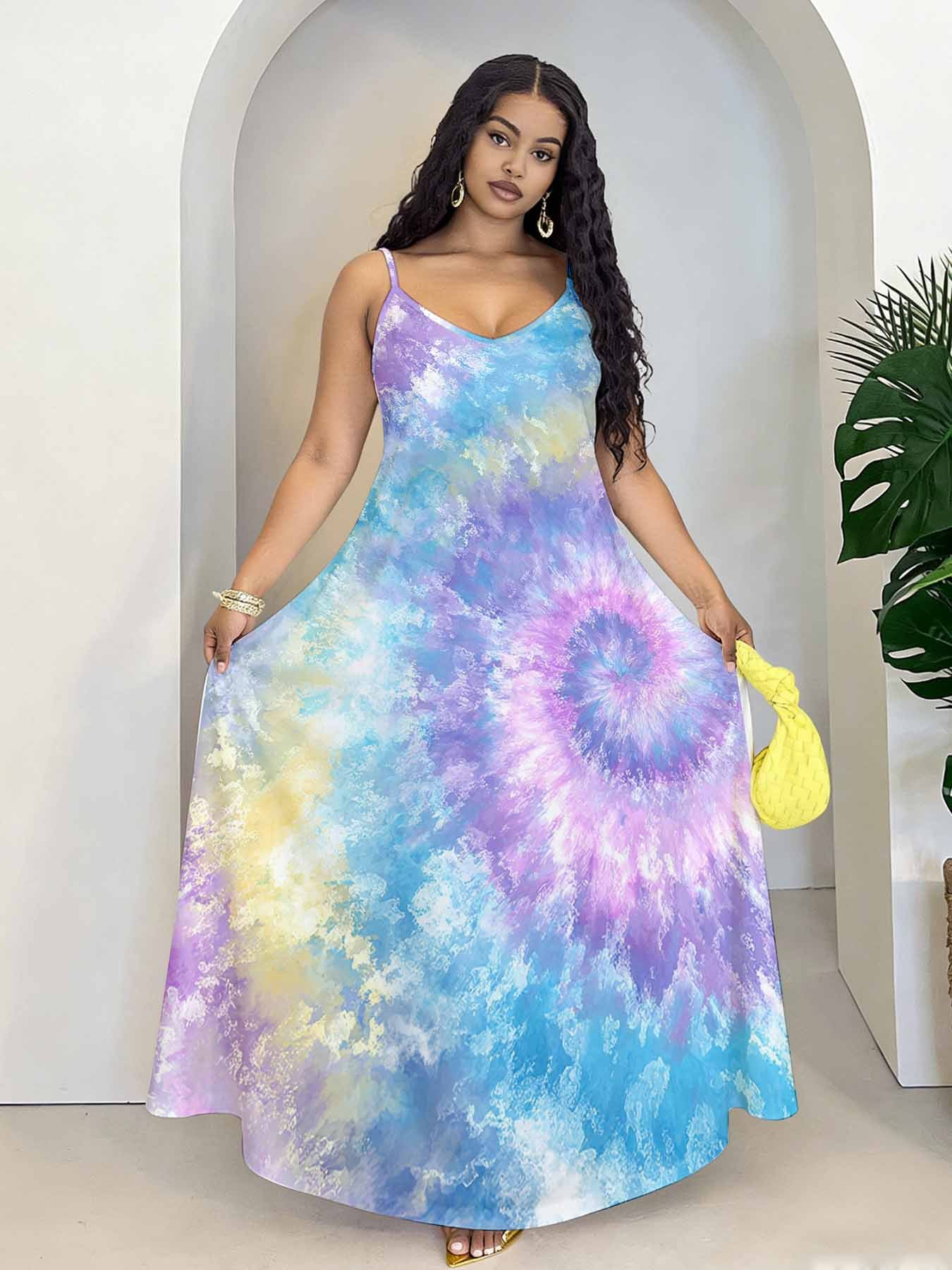 knee length dresses for ladies Cotton Long Sleeveless Night Gown main image 0
