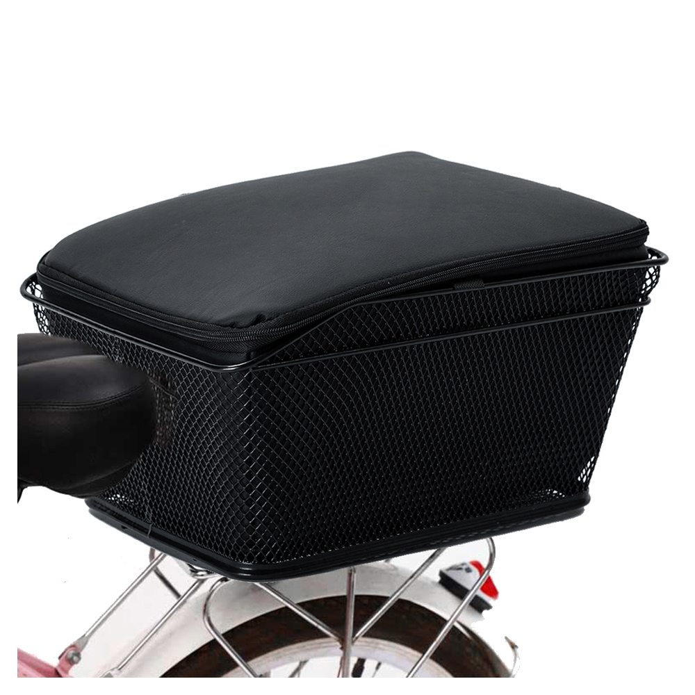 

1pc Aluminum Alloy Rear Zippered Bag, Storage For , Uncharged