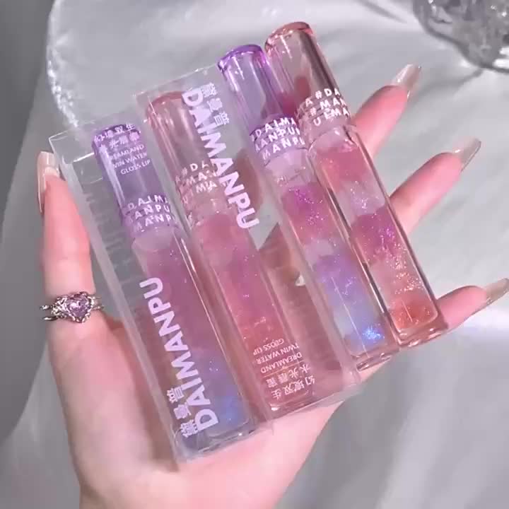 Fantasy Double Lip Honey Water Light Lip Gloss - Moisturizing Lip Glaze