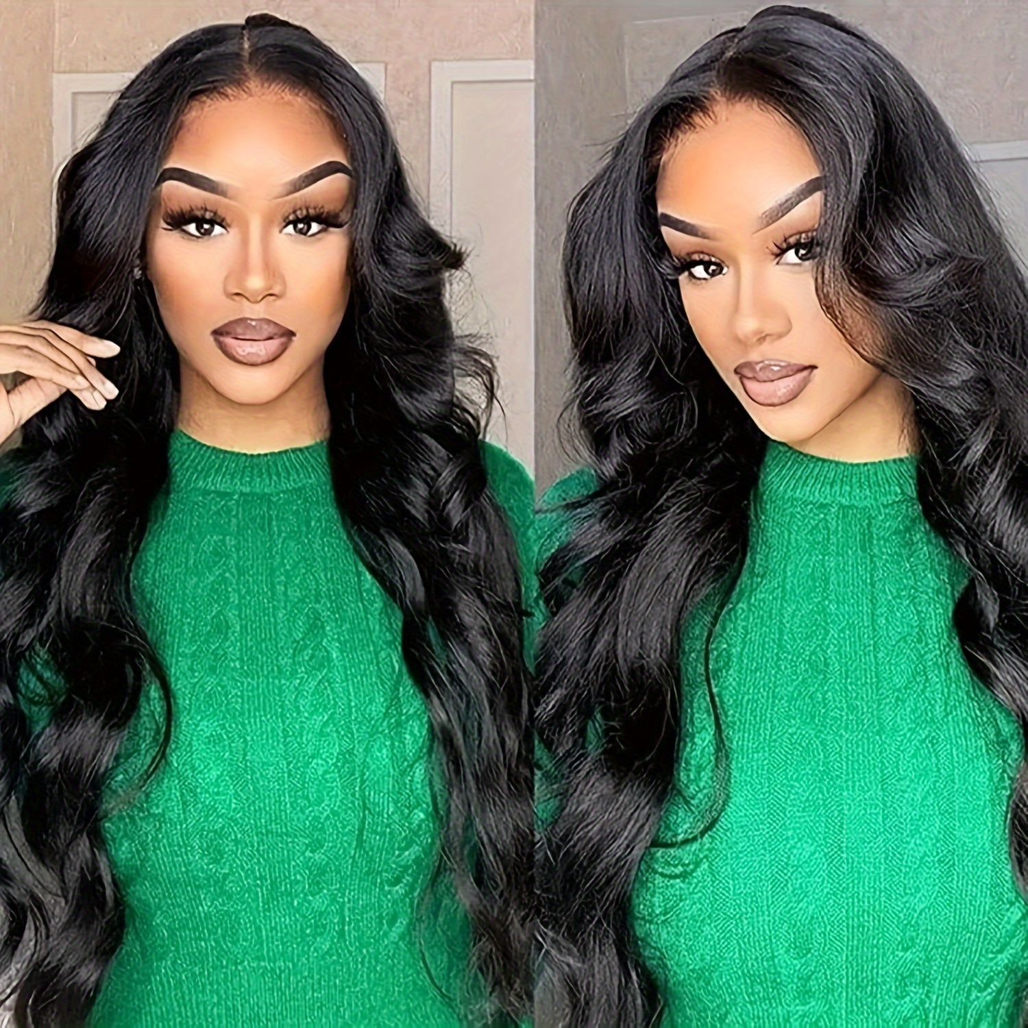 HOTLOVE 613 Wear and Go Glueless Wig Precut Lace Blonde 4x4 Closure Wigs  Human Hair Pre Plucked HD Transparent Lace 180% Density Body Wave Lace  Front