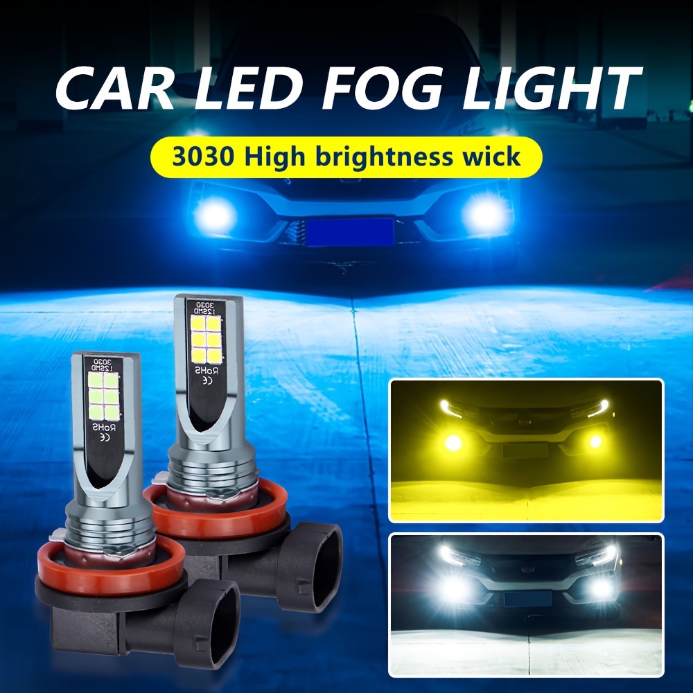 H11 LED Canbus H8 Headligts Auto Fog Lamps 6000K 2800lm White Error Free  Bulbs 12V LED Headligts Fog Light Car Accessories - China Auto Headlight,  Car Headlight
