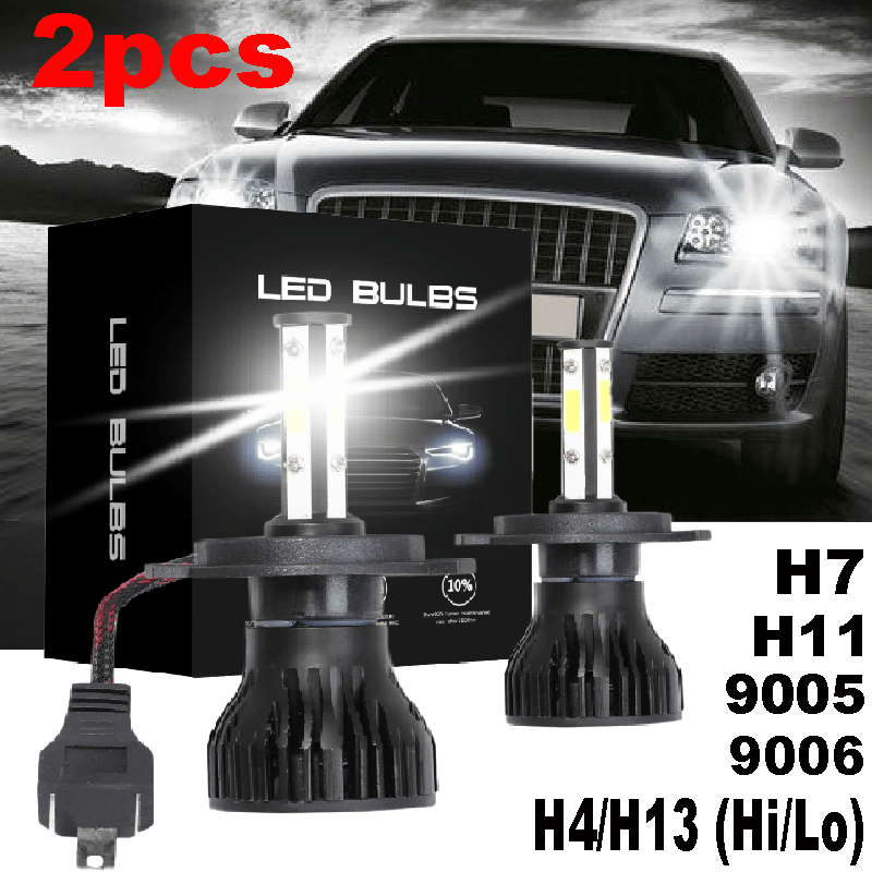 2pcs 12V 55W H11 Halogen Car Headlight H Series High Brightness Headlamp  Auto Low-Beam Driving Light Bulbs Fog Lamp 4300K