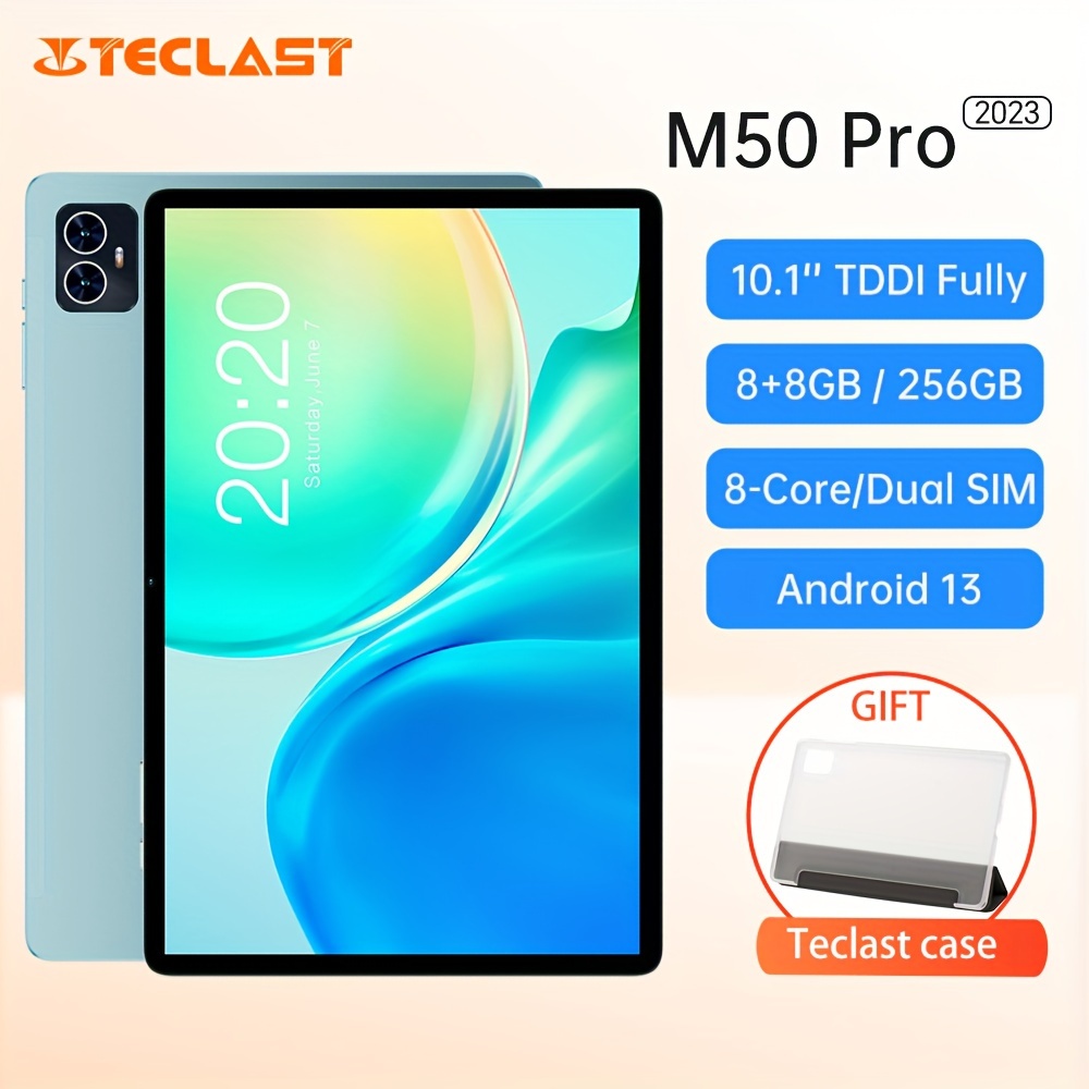 Teclast M Pro Tablet T Octa Core 8+8GB RAM GB ROM With 1TB Expand,  .1 Inch TDDI Fully Laminated Display LTE Support Dual SIM For Android   Tablet mAh Battery , For Google GMS Certified