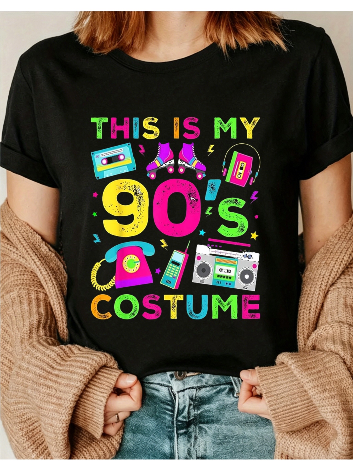 90s jersey outfit women sold on Temu United States