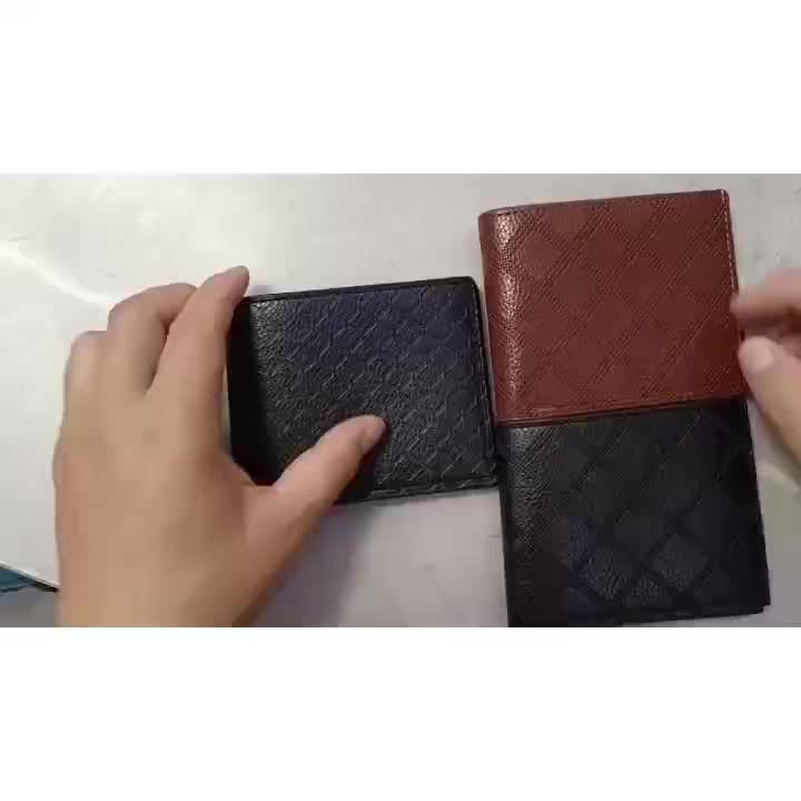 Men's Fashion Leather Short Wallet Money Clip Argyle Pattern Multi-card  Card Holder Purse Horizontal Wallet Coin Purse Gift For Men - Temu United  Kingdom