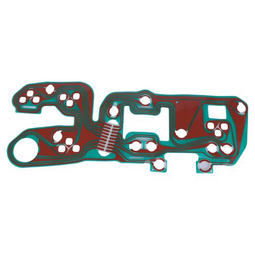 instrument cluster printed circuit compatible for truck 1981 87 with gauges w o